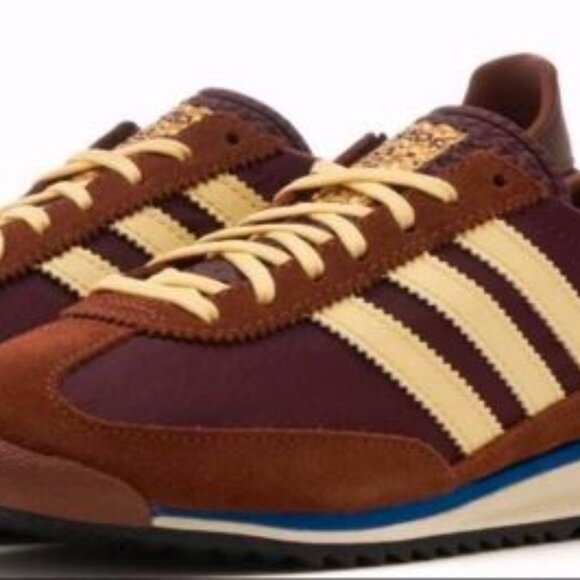 NIB Adidas Women size US 10.5/Men 9 SL72OG. Color: Maroon/Yellow/Brown - Picture 1 of 3